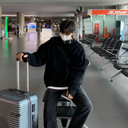 POUM韓系毛衣男慵懶風(fēng)秋冬季英倫小領(lǐng)口打底針織衫高級感大衣內搭長(cháng)袖 BSFS-6305黑色 L