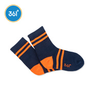 361°361童襪兒童襪子男女童長(zhǎng)襪運(yùn)動(dòng)襪【1雙裝】 N11832361 藏青雜色 4