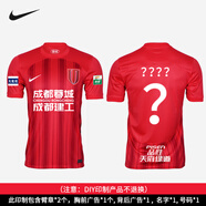 耐克（NIKE）天朗足球耐克24賽季中超成都蓉城球迷版主場(chǎng)球衣足球服HF0684-624 DIY印制版拍此項，需聯(lián)系客服 XL
