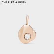 CHARLES&KEITH巴洛克風(fēng)格吊墜DIY項(xiàng)鏈掛墜生日禮物CK5-73220024 Rose Gold玫瑰金色 1.8cm 1個(gè) 吊墜