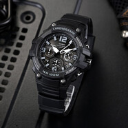 卡西歐（CASIO）男表  學生運動手表 多功能雙顯電子表 防水夜光石英表 夜光指針MCW-100H-1A3