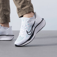耐克（NIKE）官方艦店男鞋夏季運(yùn)動(dòng)鞋RUN SWIFT 3網(wǎng)面透氣輕便緩震跑步休閑鞋 FD6033-105/QUEST 6/白藍(lán)黑 42.5