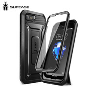 supcase蘋(píng)果SE3手機(jī)殼透明輕薄防摔2022款iPhoneSE2/5S/7/8手機(jī)殼保護(hù)套硅膠全包 蘋(píng)果se2/se3/7/8通用【酷睿黑】增強(qiáng)防摔款