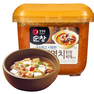 清凈園韓國(guó)進(jìn)口 蛤蜊銀魚(yú)生大醬450g 貝類(lèi)&鳀魚(yú) 韓式大醬湯豆腐湯調(diào)味醬