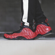 耐克（NIKE）新款男鞋 Air Foamposite 噴泡玫瑰金尼克斯籃球鞋314996-602 314996-014 熔巖噴 41