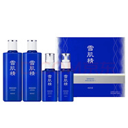 雪肌精日本雪肌精水乳套裝經(jīng)典清爽型盈潤型滋潤化妝水乳液 化妝水180ml