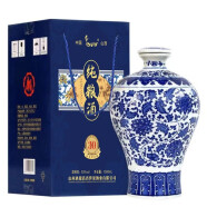 晉申泉山西汾酒鎮(zhèn)產(chǎn)地杏花純糧酒清香型酒53度3斤青花原漿酒水壇裝禮盒 53度 1500mL 1壇 3斤 優(yōu)質(zhì)酒灌裝1500mL