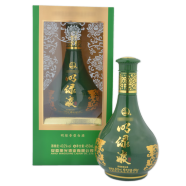 明光  明绿系列明绿液 明绿香型 白酒40.2度 450ml 绿瓶 单瓶