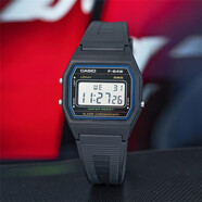 卡西歐（CASIO）男女學(xué)生ins風(fēng)復(fù)古小方塊兒童表F-91WC-2A/4A/4A2 1B 7A 9A電子表 F-84-1 【附加貼膜】