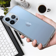 拓蒙  適用于iphone xs max透明手機(jī)殼XR蘋果7/8全包防摔套13PRO max散熱后背殼6S后蓋保護(hù)殼軟13mini 蘋果iphone13pro 全包透明軟殼*單殼