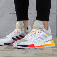 阿迪達(dá)斯（adidas）秋季新款男鞋休閑時(shí)尚ROSE 773羅斯款潑墨舒適透氣耐磨高幫籃球鞋 FW8508 47