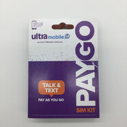 ultramobile美國電話卡paygo手機(jī)號碼紫卡留學(xué)旅游商務(wù)長期使用 3美金月租  商家激活