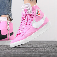 耐克（NIKE）新款女子 Blazer Mid 開拓者高幫休閑運動鞋板鞋 BQ4022-602 42