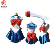 奈久留美日本cos動(dòng)漫服裝 美少女戰(zhàn)士月野兔 Sailor Moon cosplay派對(duì)2025 藍(lán)色 M