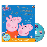 粉紅豬小妹小豬佩奇和他的朋友們 Peppa Pig Box Of Books 8冊(cè) 英文原版繪本紙板 Peppa Goes Swimming 幼兒?jiǎn)⒚烧J(rèn)知 圖畫故事書 Nursery Rhymes a