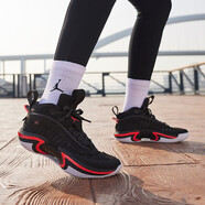 耐克（NIKE）男子 Air Jordan 36 SE AJ36白黑金紫榮耀實戰(zhàn)籃球休閑運動鞋 DA9053-001 41 (260mm)