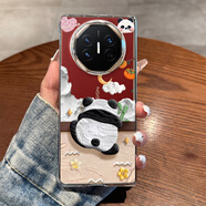 華為（HUAWEI）適用華為mateXT三折疊手機殼新款matext非凡大師折疊屏mate保護殼 油畫(huà)熊貓高透不發(fā)黃 華為 Mate X5