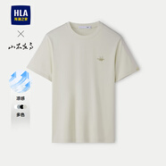 HLA海瀾之家短袖T恤男25山不在高系列透氣短袖男夏季