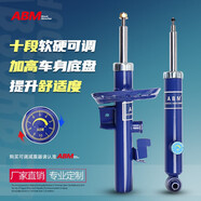 ABM改裝升級(jí)可調(diào)減震器加高降低氣囊絞牙升高底盤汽車氮?dú)鈶覓毂苷?藍(lán)桶 帶電感減震系列