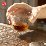 阿德利亞（ADERIA）日本進(jìn)口石塚硝子津輕初雪小白酒杯一口品鑒茗茶杯高端玻璃清酒杯 初雪茶杯 1個(gè)