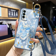 格蘭納適用紅米Note9手機(jī)殼4G5G版9A高顏值Note9Pro腕帶支架硅膠軟殼簡(jiǎn)約掛脖繩殼斜挎防摔保護(hù)套潮流 灰色-諸事順逆灰【送背帶】 紅米NOTE9 5G版