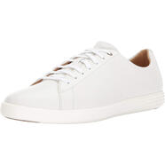Cole Haan 歌涵 男士休閑鞋春夏牛皮革舒適輕盈緩震運(yùn)動(dòng)板鞋 White Leather 8.5 D(M) US