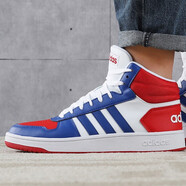 阿迪達斯男女鞋 新款HOOPS  MID運動(dòng)鞋場(chǎng)下款休閑籃球鞋B44661 FY8472 40.5