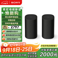 索尼（SONY）SA-RS8 后置環(huán)繞音箱 家庭影院 適配A9000 A8000 A3000