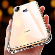 奧多金 適用蘋果手機殼 硅膠全包氣囊防摔保護(hù)套透明軟殼iPhone手機套 蘋果X/XS(5.8屏)