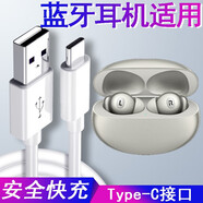 爍揚(yáng)適用OPPO Enco Air2 Pro真無線藍(lán)牙耳機(jī)充電器線Air3數(shù)據(jù)線X2快充W51閃充W31降噪耳機(jī)R2充電線Play OPPO Enco X2/Air4 Pro TypeC白色快充線1米【兩條裝】