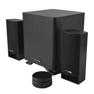 小米（MI）crolab/麥博 M-500（14）M500BT臺(tái)式電腦音響藍(lán)牙音箱2.1低音炮 黑色藍(lán)牙版