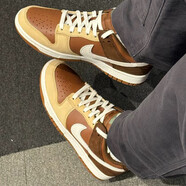 耐克（NIKE）籃球鞋男鞋2025秋季新款Air Jordan 1 AJ1板鞋復古休閑運動鞋 HV1794-211棕色Dunk 42.5
