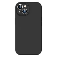 【95成新】京東京造 蘋(píng)果14Plus手機殼 iPhone 14 plus保護套液態(tài)硅膠鏡頭精孔防滑防摔不沾指紋全包6.7英寸 黑色  