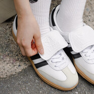 阿迪達斯（adidas）男女板鞋 Samba OG夏季新款經(jīng)典情侶復古時(shí)尚運動(dòng)休閑鞋子 IG4279/白黑/翻蓋鞋舌 38