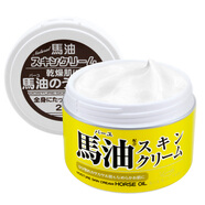 Loshi日本LOSHI馬油面霜補水潤膚馬油膏保濕潤膚霜原裝進(jìn)口220g 一瓶裝