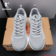 喬丹男鞋運動(dòng)鞋夏季網(wǎng)面透氣網(wǎng)鞋緩震回彈跑步鞋防滑旅游休閑鞋子男士 純質(zhì)灰/黑色 39