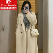 皮爾卡丹（PIERRE CARDIN）羽絨服女加厚毛呢大衣2025秋冬季新款韓系小個(gè)子羽絨內膽呢子外套 嘉興雙面呢大衣燕麥色  常規 XS 濮院雙面絨大衣 【建議80-100斤】