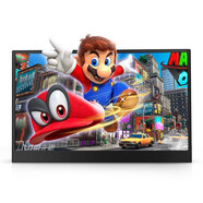 anmite15.6英寸IPS屏便攜式觸摸顯示器PS4電腦type-c手機投屏SWITCH游戲機直連 15.6寸1080P一線(xiàn)通Tpye-c款 無(wú)觸摸屏