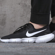 耐克（NIKE）FREE跑步鞋男鞋 夏季舒適透氣減震耐磨FREE 5.0訓練休閑運動(dòng)跑鞋 CI9921-001/夏季 44.5 (28.5cm)