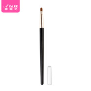 阿嚓熱唇刷C1p231-迷你便攜式帶蓋口紅刷女初學(xué)者化妝刷自然勾勒 中號 1支