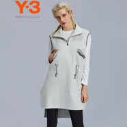 Y-3【 出游必備】Y3 CH1 LONG VEST y3新款女子長(zhǎng)款馬甲32GK4393 米白色 XS