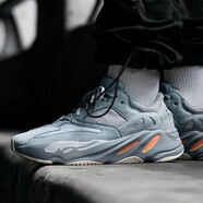 阿迪達(dá)斯 （adidas）男女鞋 Yeezy 椰子700 V3 異形夜光乳白色老爹鞋EG6860 EG7597 慣性灰粉 46