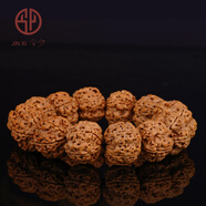 今夕尼泊爾五瓣金剛菩提子手串5瓣高密配飾款2.0單圈男士佛珠文玩把件 尼泊爾金剛5瓣20mm