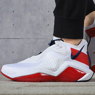 耐克（NIKE）男鞋新品 詹姆斯14士兵14代運動(dòng)休閑實(shí)戰籃球鞋 CK6047-001 CK6047-100白紅 41