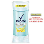 現貨美國Degree止汗膏女士止汗香體膏抑汗祛除異味48h干爽清香74g Fresh Energy清新活力74g 其他香調 x 00ml