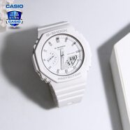 卡西歐（CASIO） 男表女表卡西歐手表男女情侶表學(xué)生時(shí)尚運(yùn)動(dòng)表太陽(yáng)能雙顯電子表 GMA-S2100-7APR白雪公主-現(xiàn)貨