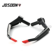 強臣適用杜卡迪 Panigale V4 V4S 改裝透明邊蓋 水箱網(wǎng)手把堵頭 DB款護手-紅色_杜卡迪-logo