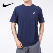 耐克（NIKE） 耐克短袖T恤藍(lán)色男裝夏季新款運(yùn)動(dòng)半袖圓領(lǐng)體恤衫AR4999-410 AR4999-410 M