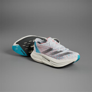 阿迪達斯 （adidas）跑步鞋 Adizero Prime X 2代冬季男士穩定支撐透氣碳板馬拉松跑鞋 云白/核心黑/HP9709 標準36/M4/W5