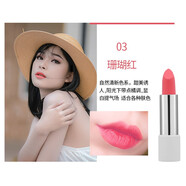 純即天然胡蘿卜素口紅植物水潤純保濕滋潤防水持久低飽和度裸色準孕婦 K303#珊瑚紅(蜜桃色、桃粉色)